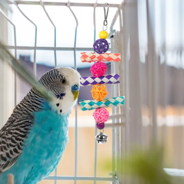 Papagei Kauspielzeug Hölzern Für Papageien Papageienspielzeug Haustier