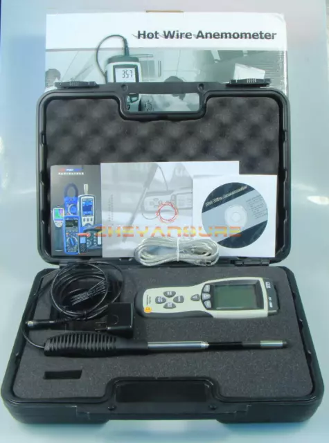 CEM DT-8880 Differential Air Pressure Gauge Manometer Data Logger Meter Tester