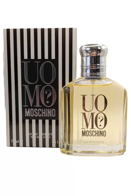 Moschino Uomo Eau de Toilette Spray 75ml Homme Parfum