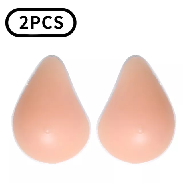  2PCS Clear Breathable Silicone Inserts Pads Breast