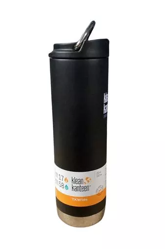 Botella Aislada al Vacío KLEAN KANTEEN 592 ml TKWIDE ESQUISTO NEGRO 2