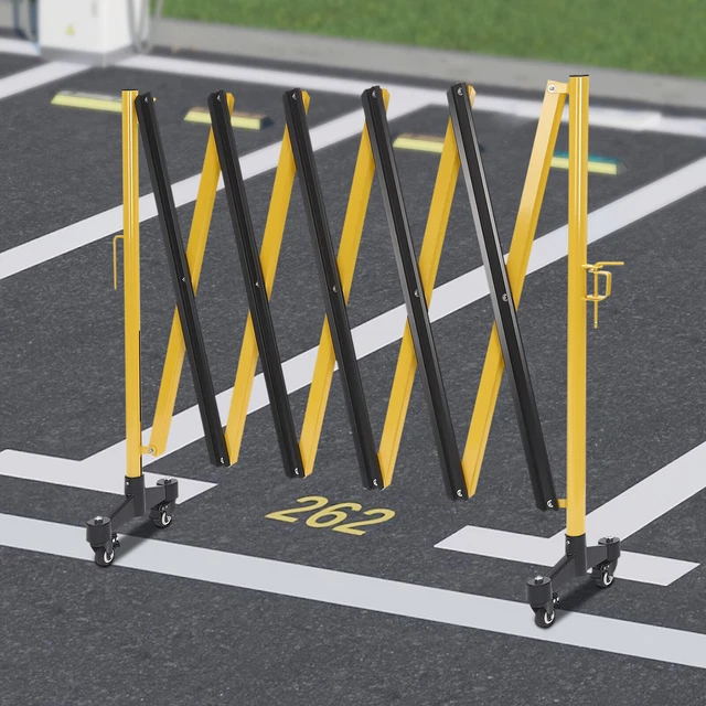 OUTDOOR PORTABLE EXPANDABLE Barricade Retractable Safety Barrier Gate