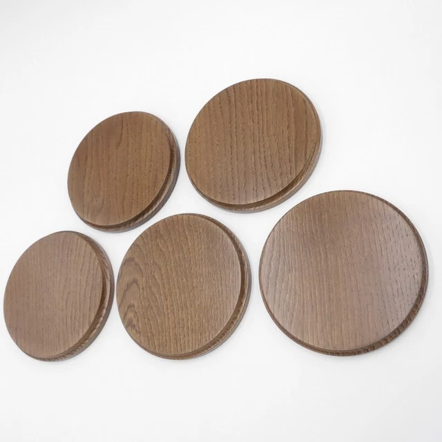 5 Pieza Placa de Jabalí Redondo Braun Af 17 CM Tablero Keiler Gewaffbrett 2