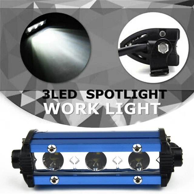 Barra Luce Lavoro LED 4 POLLICI 9W per Auto Moto SUV ATV L A must Accessori ha