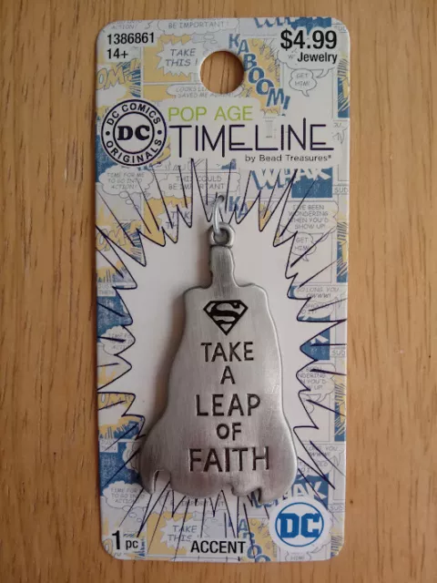 DC Comics Pop Age Timeline Superman Accent Pendant Jewelry: Cosplay, Brand New