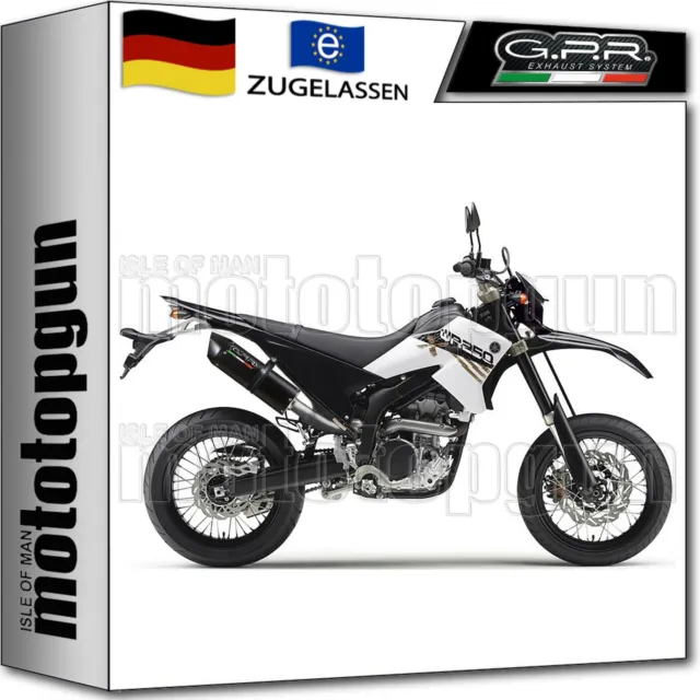 Gpr Auspuff Abe Furore Schwarz Yamaha Wr 250 R Ie 2013 13 2014 14