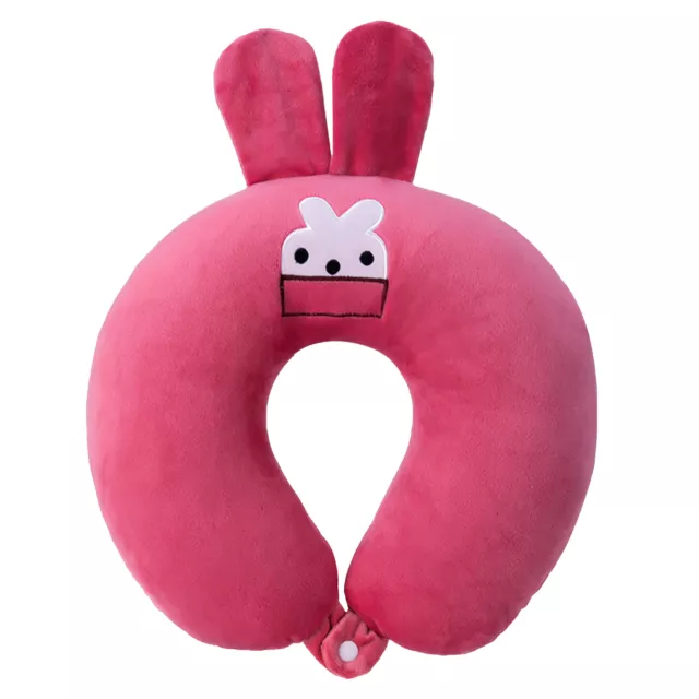 Lightweight Ergonomic Headrest Cute Neck Pillow Kids Adults Car Plane U Shaped