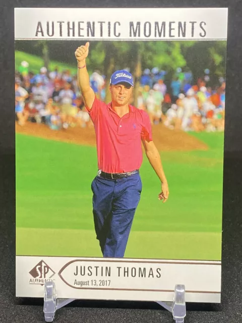 2022 Upper Deck SP Authentic Moments Golf Justin Thomas #51 - Mint - Qty!!