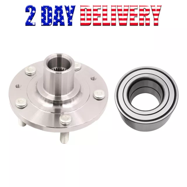 New Front Wheel Hub + Bearing Assembly For Ford Fusion Mercury Milan Lincoln Mkz