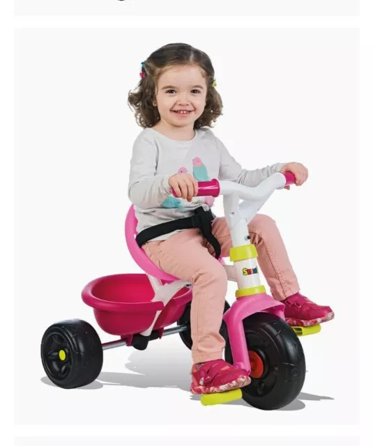 Smoby Be Fun triciclo rosa in metallo a partire dai 15 mesi USATO