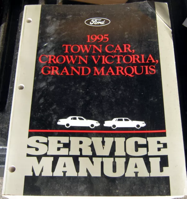 1985 Lincoln Town Car Crown Victoria Grand Marquis Shop Service Repair Manual