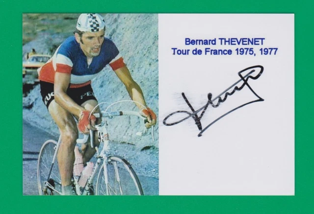 Photo Ancienne De Bernard Thévenet - Vainqueur Du Tour De France 1975