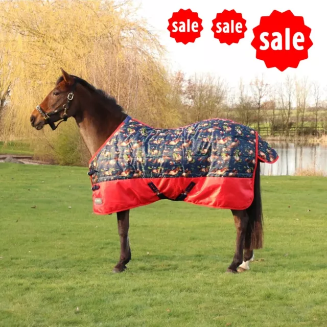 LIGHT MEDIUM WEIGHT STABLE RUG StormX  Thelwell 100g Standard Neck Horse Rug