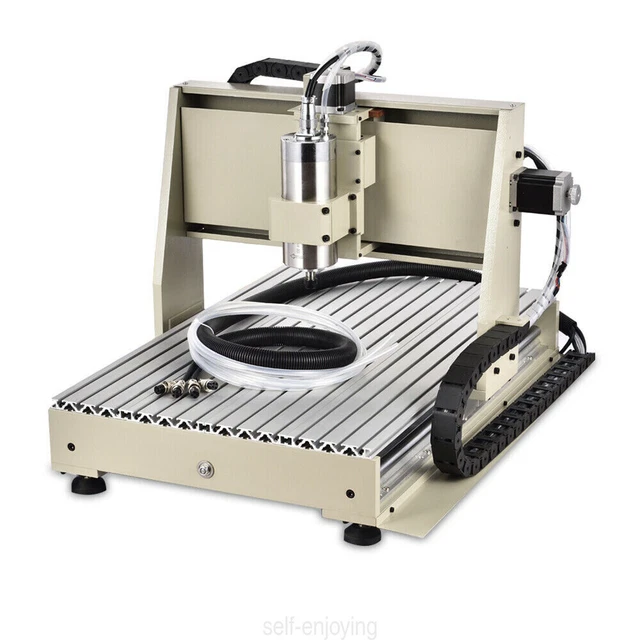 USB 1500W 4Axis 6040 CNC Router Engraver VFD Drilling Milling Machine+Controller