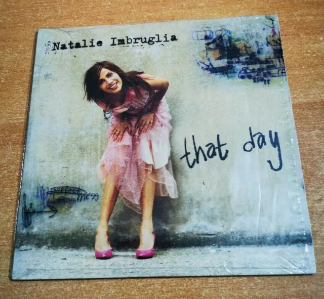 NATALIE IMBRUGLIA That day RARE SPANISH PROMO CD SINGLE UNIQUE COVER CARD SLEEVE