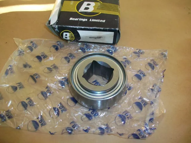 Bearings Limited 1-1/4" Square Bore GW209PPB5 Disc Bearing   NEW