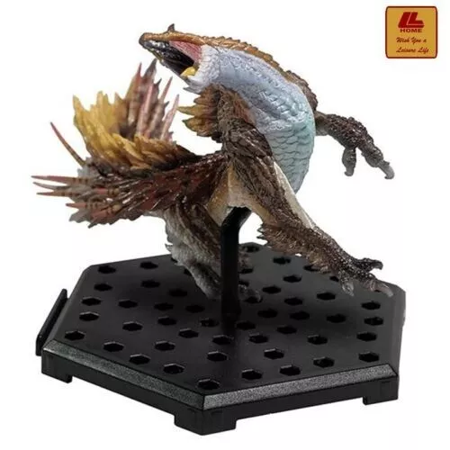 Game Monster Hunter World Rise Gashapon Diablos Cake Topper Figure