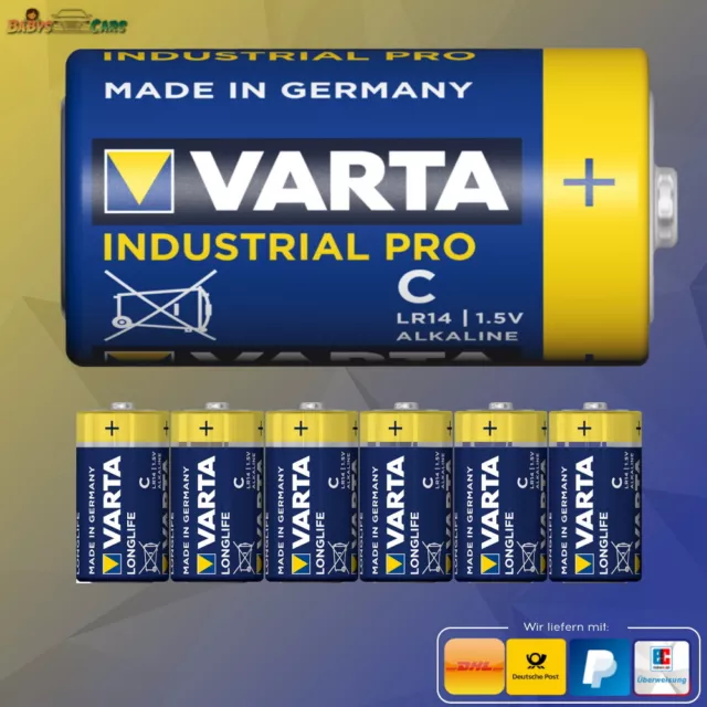 Varta Industrial Pro Typ C - Baby C - LR14 Alkaline 1-30 Stück Angebot