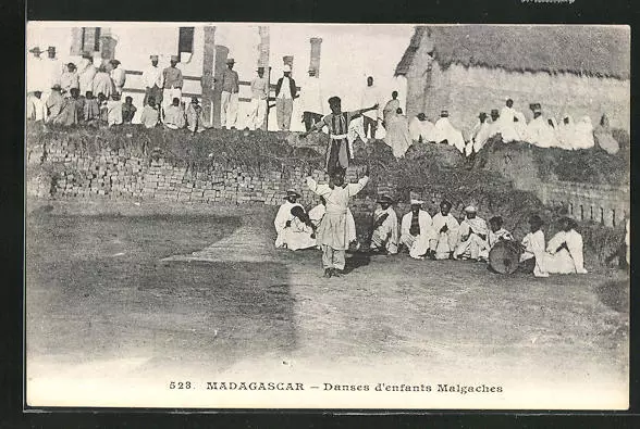 CPA Madagaskar, Danses d´enfants Malgaches