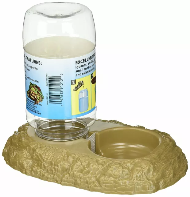 Zoo Med Labs Repti Reservoir 22 oz Deluxe Reptile Dish Constant Fresh Water