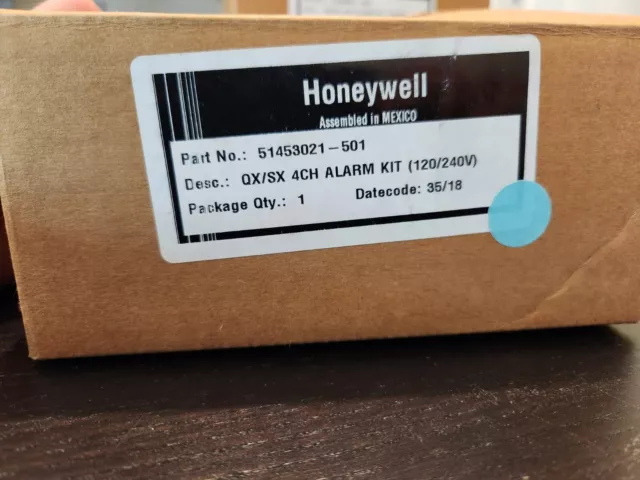 51453021-501 Honeywell QX/SX 4CH ALARM KIT (120/240V) NEW 2