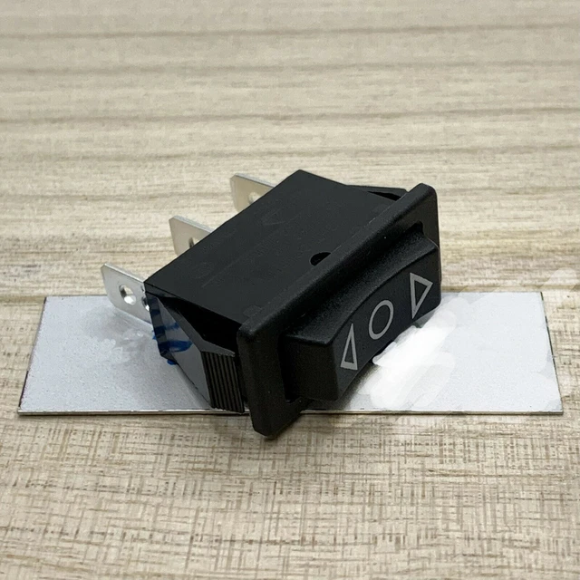 Reset Rocker Switch Switch LIGHT COUNTRY R4 Double Side Self-Reset Rocker Switch 3 Pins 16A250V ...