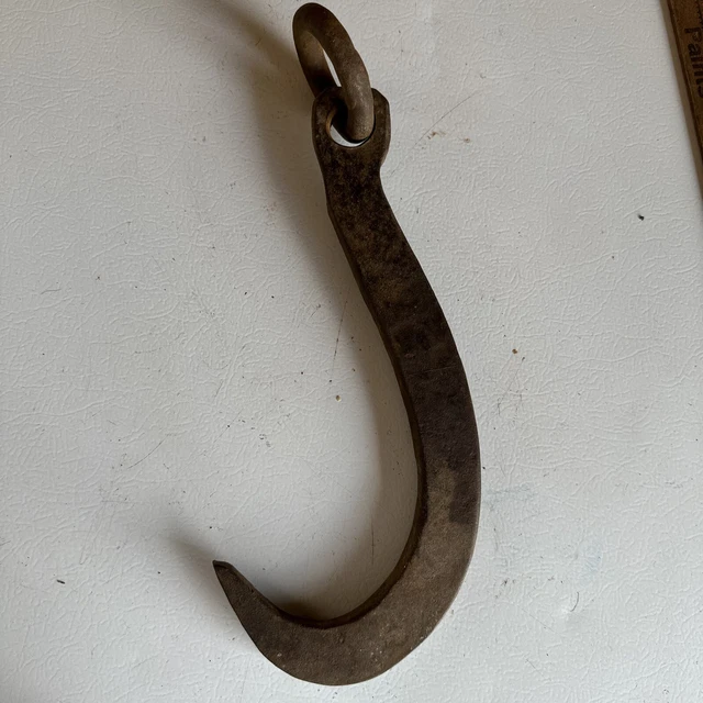 Primitive Antique Logging Can’t Hook Blacksmith Made