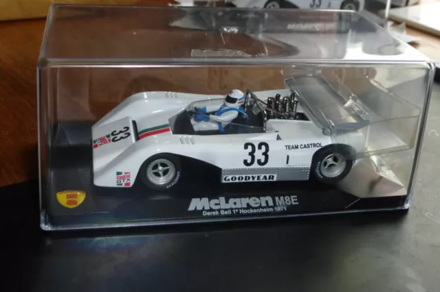 NUOVO DI ZECCA Vanquish MG McLaren M8E Castrol, CA62 un'auto piuttosto rara. 1/32 analogico