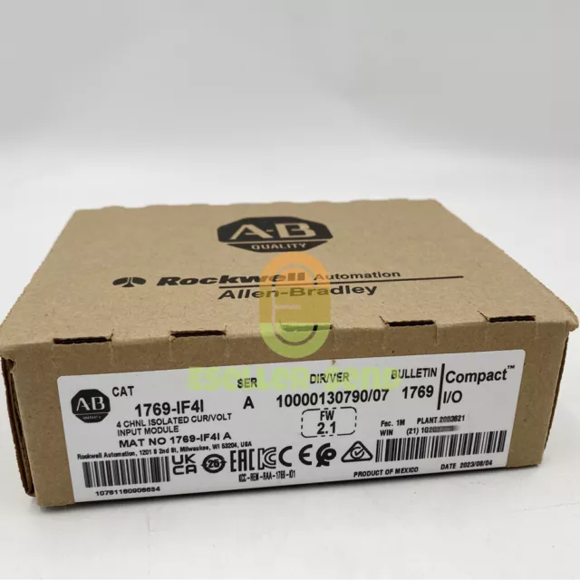 1769-IF4I Allen-Bradley SER A Compact I/O Analog Input Module New Factory Sealed