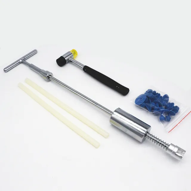 22 Pcs Paintless Slide Hammer Dent Pit Puller Auto Car Body Repair Tool Set Kit