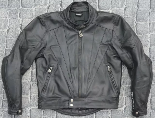 Harro Motorradjacke Motorradlederjacke Vintage  Newtimer Caferacer  Gr. 52