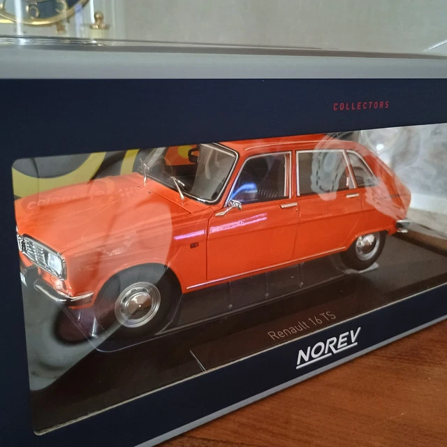 Norev 1:18 - Voiture miniature - Renault 16 TS 1971 - Edition limitée