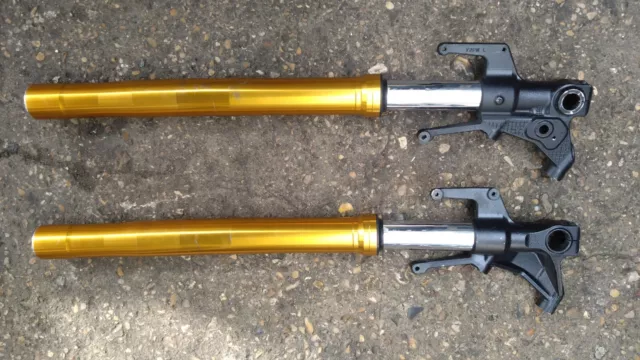 Tubes De Fourche Tordu Twisted Fork Yamaha Tmax T-Max 560 2020 2022