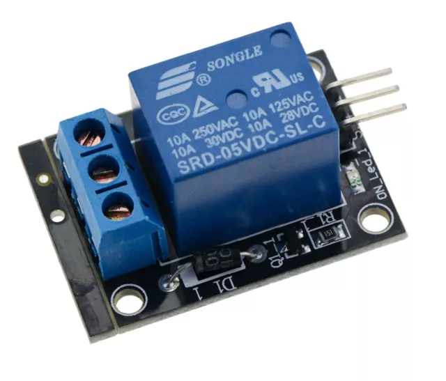 5V 1-Channel Relay Board Module for Arduino Raspberry Pi ARM AVR DSP PIC