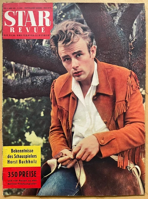 STAR REVUE★HEFT #6 v. März 1957★JAMES DEAN★HORST BUCHHOLZ★JEAN SEBERG ...