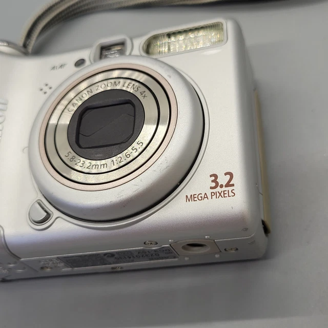 Canon PowerShot A510 3,2 megapixel fotocamera digitale compatta argento testato 15