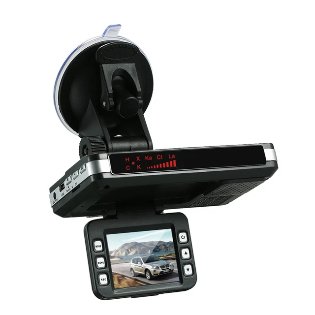 2In1 Car Dash  DVR Recorder+  Speed Detector G- Alert N8L5