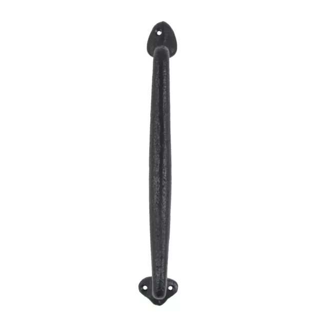 Large Vintage Cast Iron Slide Door Pull Antique Gate Handle Rustic Barn Hardware