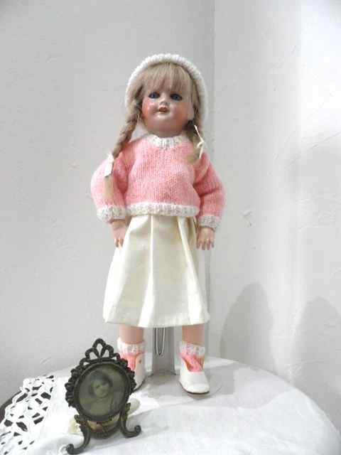 Ensemble Fleuri Reproduction – Années 1950 – Pour Poupée Bleuette + Accessoires – Neuf