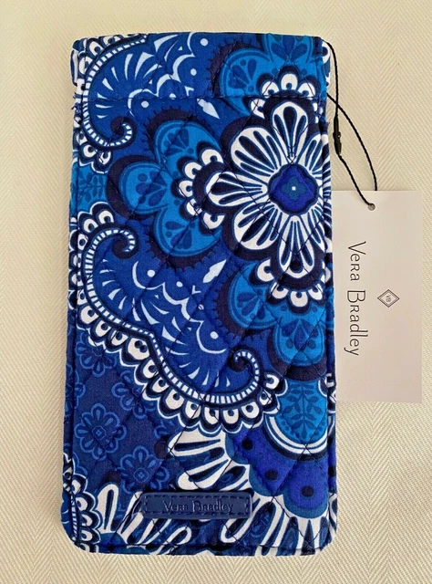 VERA BRADLEY ~"Blue Tapestry" ~ Soft ~ Sunglass Sleeve ~ NWT