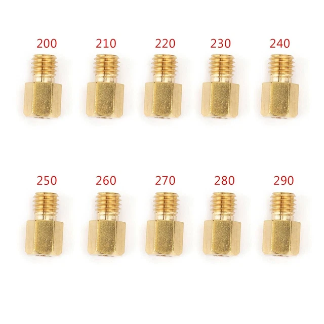 Hex Style Main Jets Kit For Mikuni VM TM TMX Carburetor 300-390