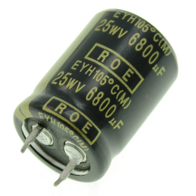 5 Condensateurs Elko Nichicon 680µF 100V 105°C - Référence UPS2A681MHD - Dimensions 16x35,5mm