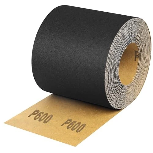 Rouleau Abrasif Papier De Verre Norton P120 - 115mm X 50 Mètres, Fabrication Allemande