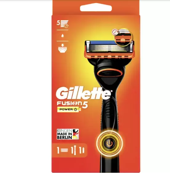 Gillette Fusion5 Power Rasierer mit einer Klinge Neu & OVP