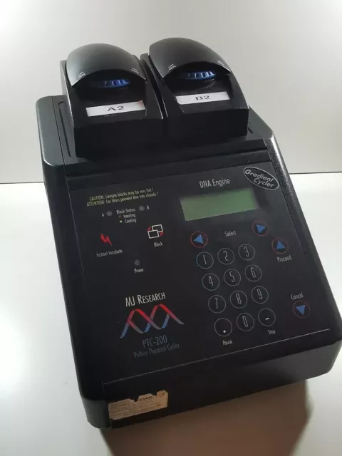 MJ Research PTC-200 Thermal Cycler DNA Engine with Dual Alpha 48 Well Blocks
