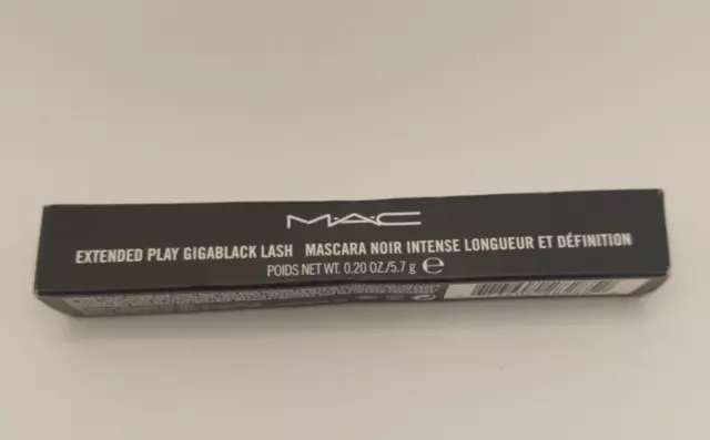 M·A·C Extended Play Gigablack Lash Mascara - Noir Intense, 5.7g  C541