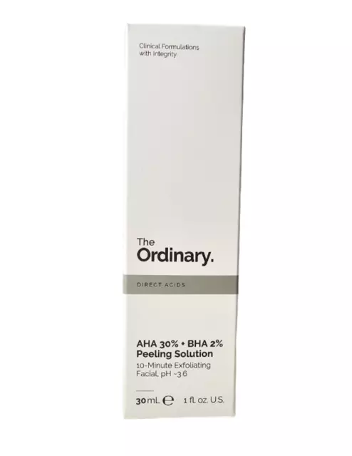 The Ordinary AHA 30% + BHA 2% Peeling Solution 30ml Rot ORIGINAL