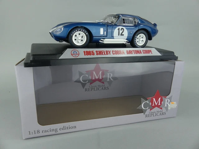 CMR 1/18 - SHELBY COBRA DAYTONA CUP - 24 Hours Le Mans 1965 - #12 - CMR111