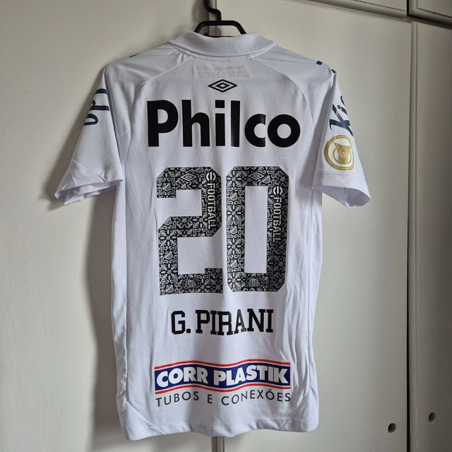 Maillot Vintage Santos FC 1970s – #10 Domicile – Beba Coca-Cola – Homme – S