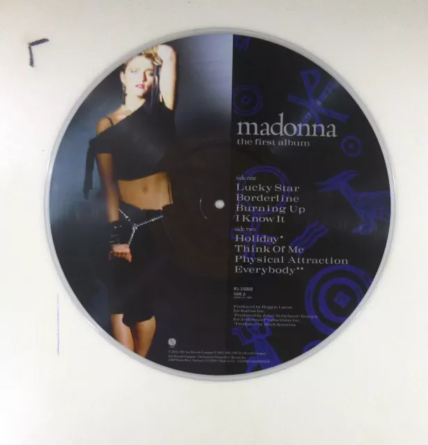 12" LP Vinyl -   Madonna – The First Album  – Japan Picture Disc T3846 Z08 2